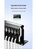 Biaz 24-Gear 48-Port 19-Inch 1U Engineering-Grade Metal Cable Management Rack