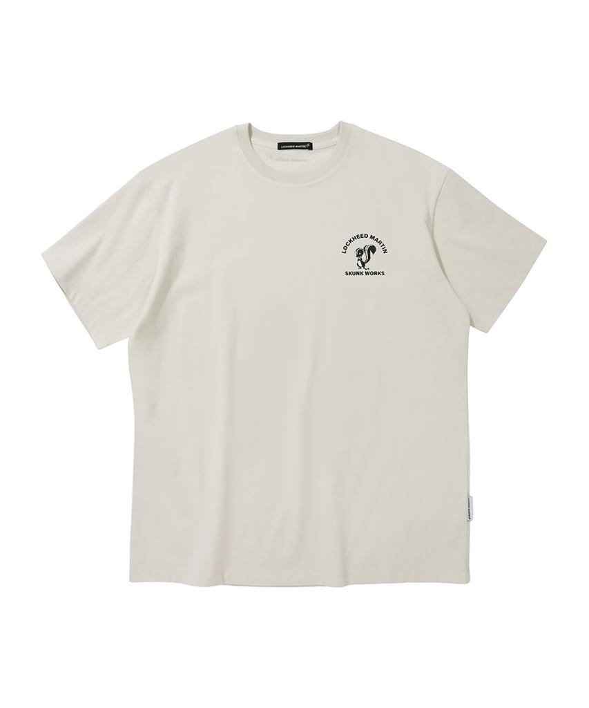 Loghideumatin Lm Skunk Works Arch Logo Tee(L41Uts101Crm)
