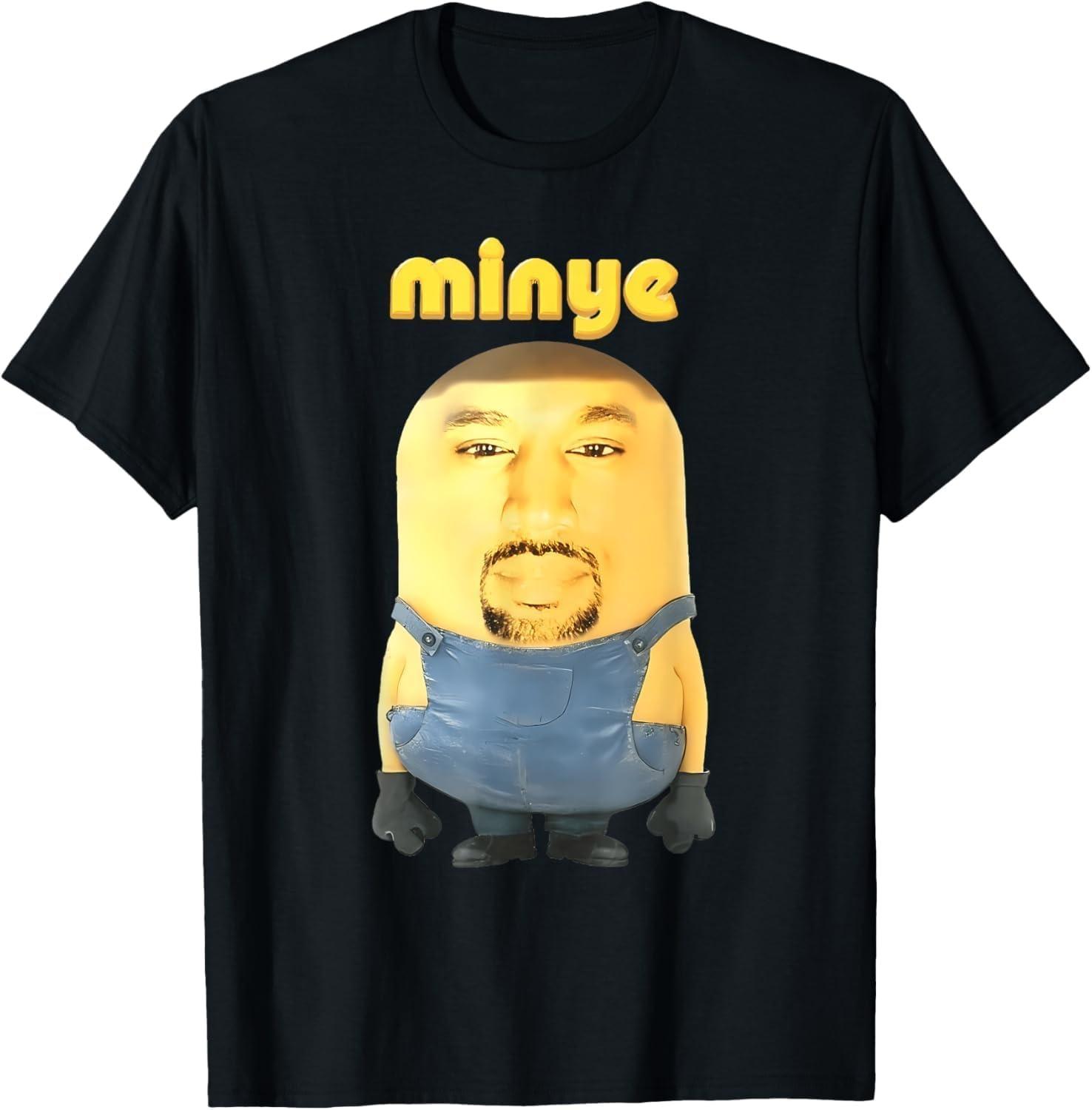 TcSerEinlO Minye Funny for Women, Men T-Shirt XXXXXL чёрный