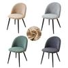 Leaves Jacquard Duckbill Chair Cover Stretch Low Back Dining Chair Slipcovers Anti-Dirty Chairs Protector For Wedding El Home