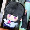 Anime Demon Slayer Tsuyuri Kanao 10cm Cotton Doll Plush Keychain Cosplay Character Stuffed Pendant Cute Demon Slayer Peripheral Toy Gift for Anime Fan