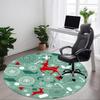 1 Stück Weihnachts-, Feiertags-Stuhlteppich für das Büro, rutschfest, weich und langlebig, Büroteppich für die Innendekoration, perfekt für das Büro yy260313094