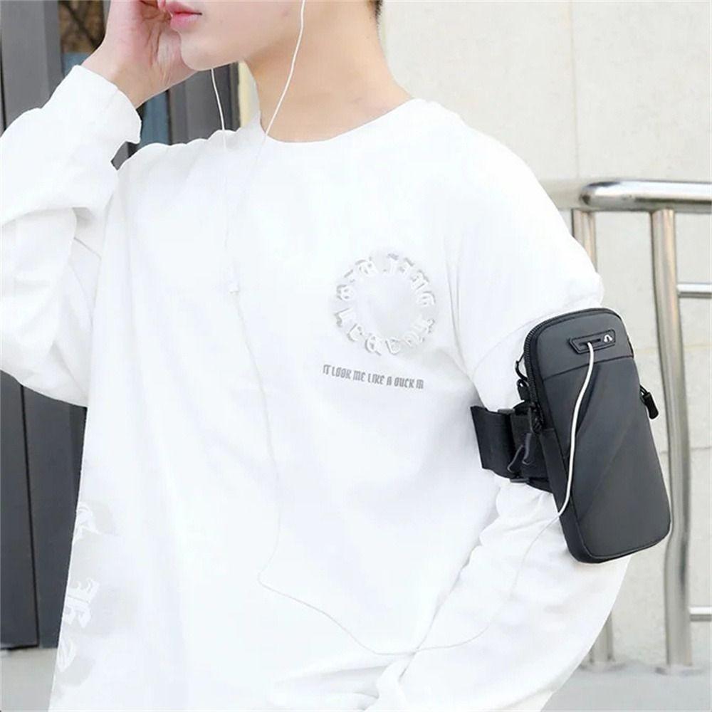 Waterproof Running Phone Holder Wrist Wallet Cycling Arm Band Case Sport Arm Bag  Gym Fitness