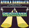 12inch Record AFRIKA BAMBAATAA  Death Mix Throwdown BLATLP2 Blatant 1987 UK Rap  HipHopRB Used