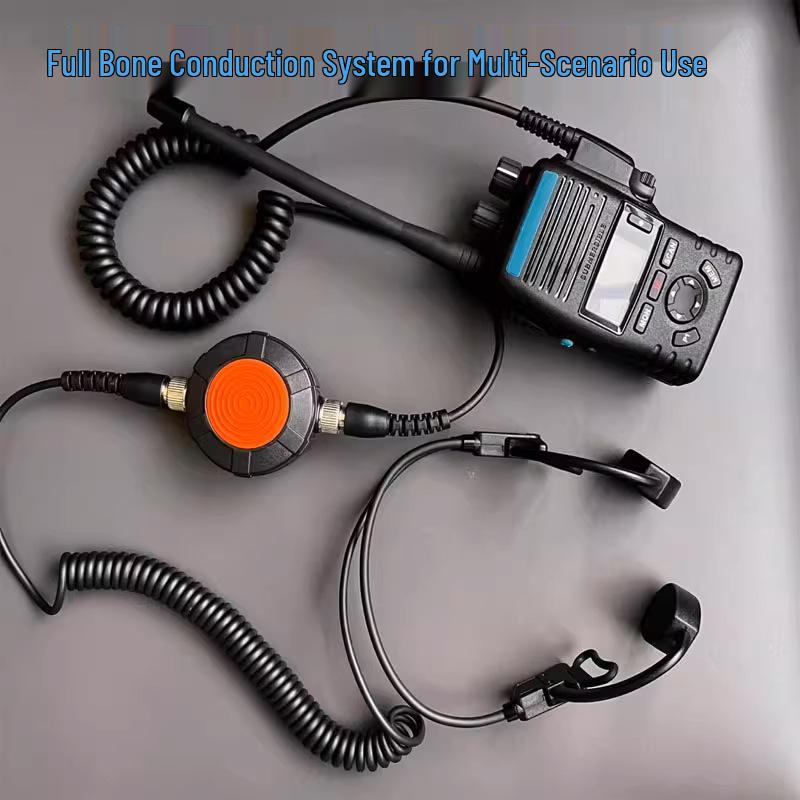 

DX-IS Firefighting Marine Waterproof Bone Conduction Headset & Walkie-Talkie Earphones Others