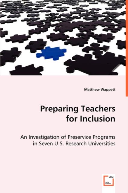 The Preparing Teachers for Inclusion Book