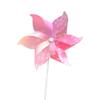 Rotating Colorful Flower Windmill Kids Pinwheels Toy Outdoor Toys Party Diy Bulk Garden Decor