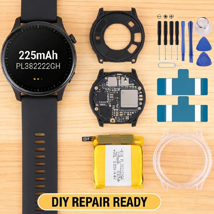 SmartWatch Battery 225mAh PL382222GH Low Power Mode And Optimal Charging Protections for