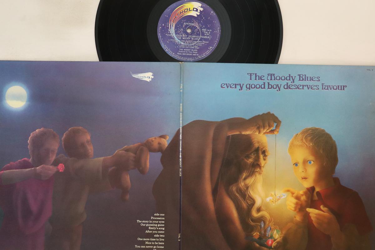 

LP Пластинка MOODY BLUES - Every Good Boy Deserves Favor THL3 THRESHOLD 1971 Япония Рок Б/у