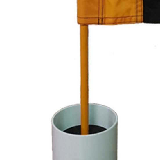 Golf Flagpole Detachable Multifunction Plastic Backyard Practice Golf Hole Pole Cup Flag Stick for Golf Lover