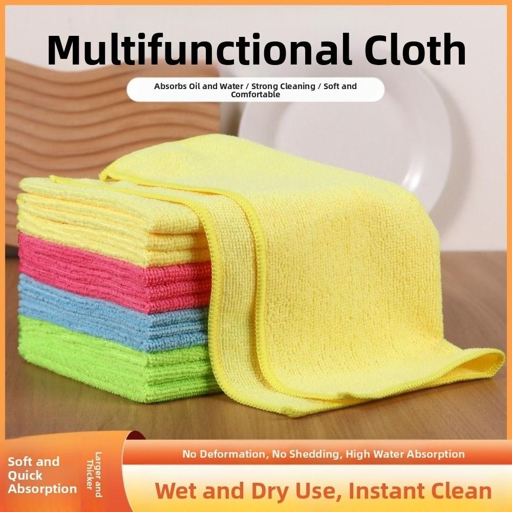 20Pcs 30x30cm Car Cleaning Rag Thickened Household Cleaning Towels  Car Wash