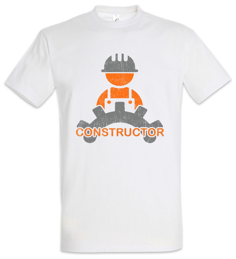Constructor I T-Shirt Housebuilder Bricklayer Brickie Mason Homebuilder Mason- XXL