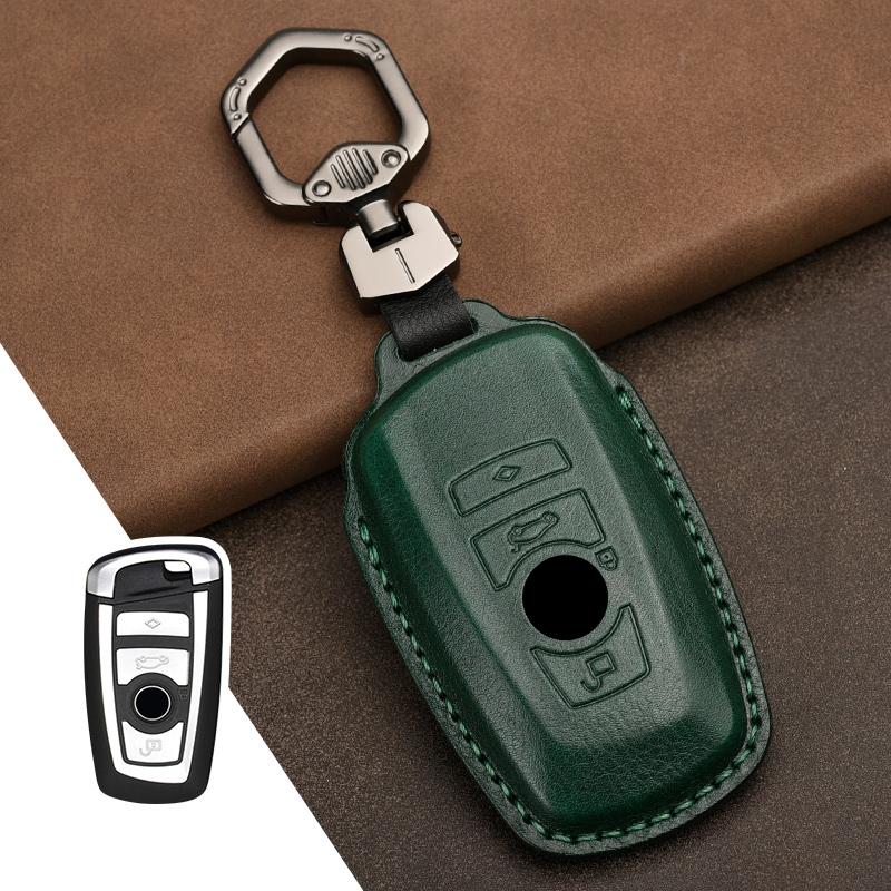 

Кожаный чехол для дистанционного ключа автомобиля для BMW 1 2 3 4 5 6 7 серии X1 X3 X4 X5 X6 F30 F34 F10 F07 F20 G30 F15 F16 Защитный чехол