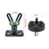 Adjustable Stand Fishing Repair Professional Height 9.2-10.5cm Rod Wrapping Machine Easy to Use Accs Fishing Pole Support Stand