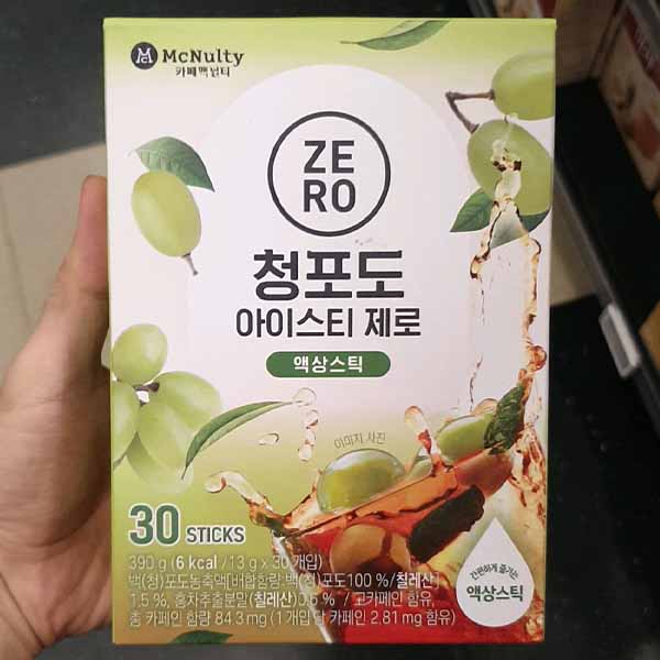 

McNulty Green Grape Ice Tea Zero Liquid 13g x 30 One thing