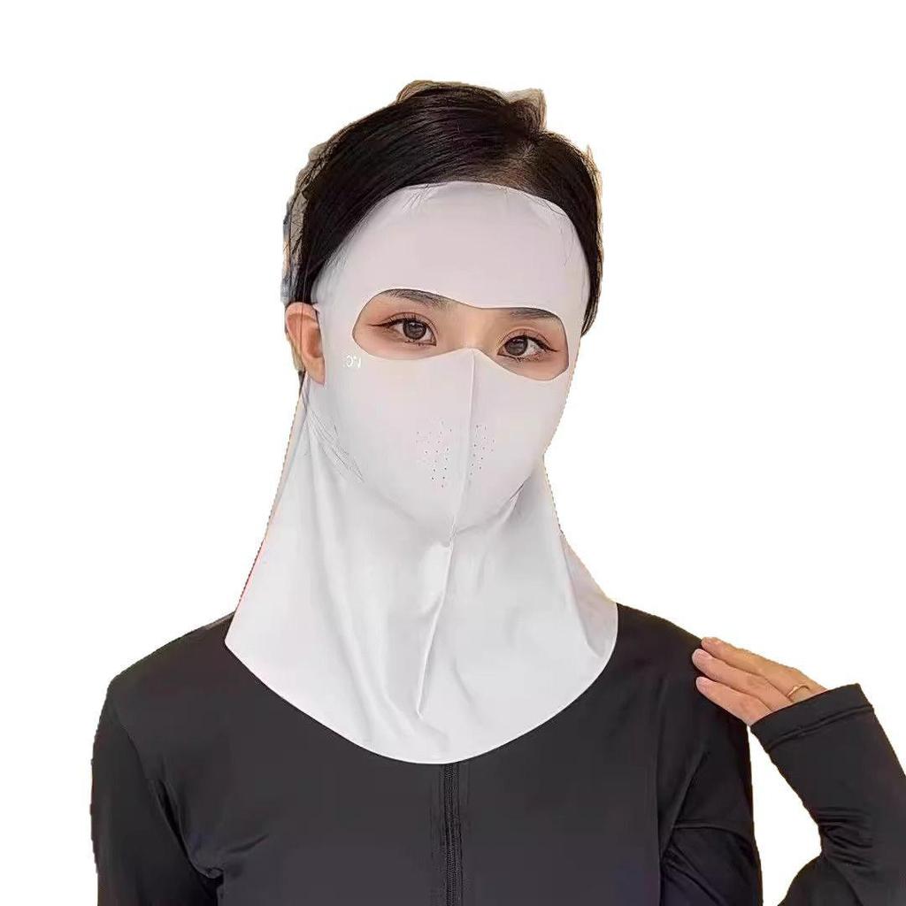 2025 Women's Summer UV Protection Ice Silk Face & Neck Shield