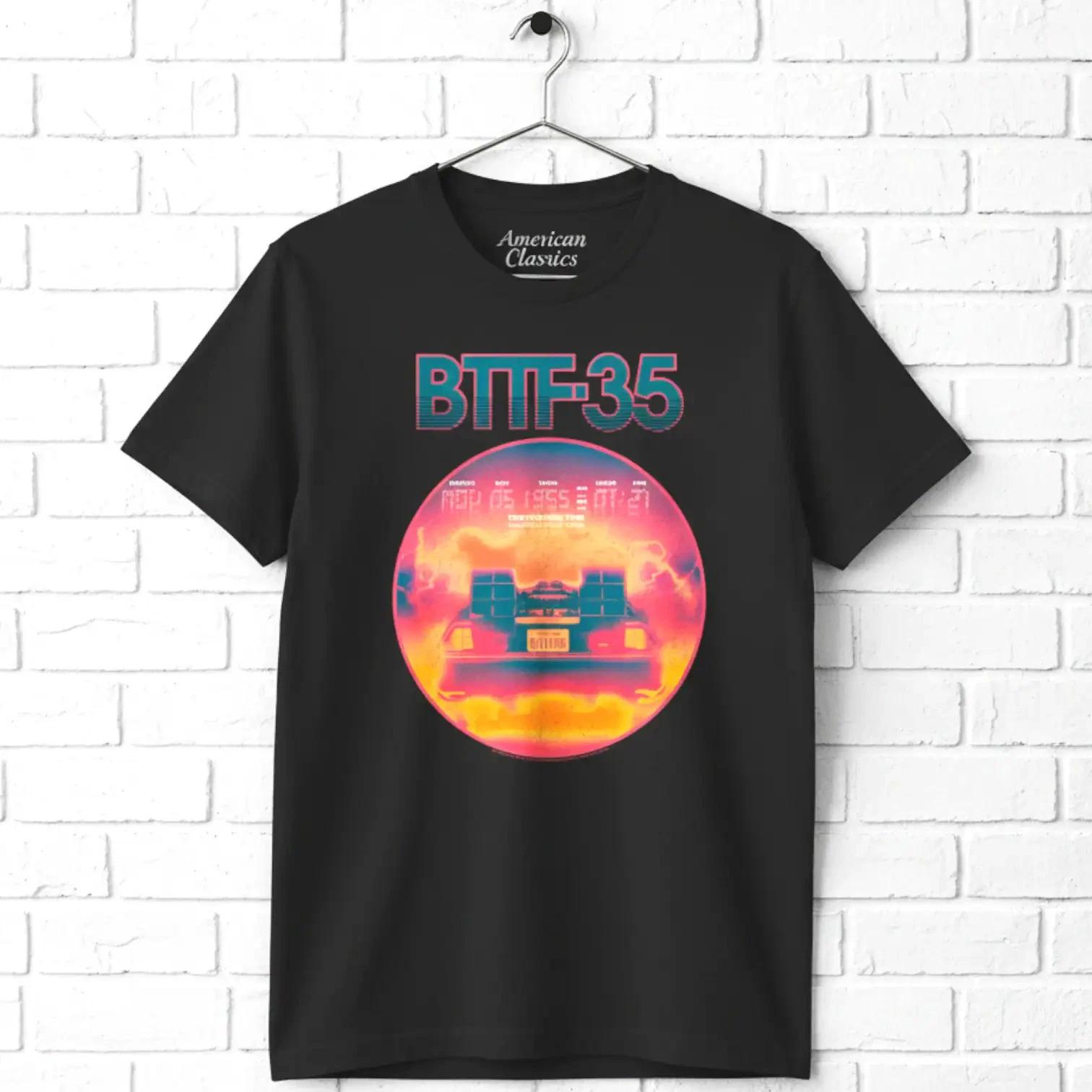 Back to The Future Sunset BTTF-35 Men s T Shirt L