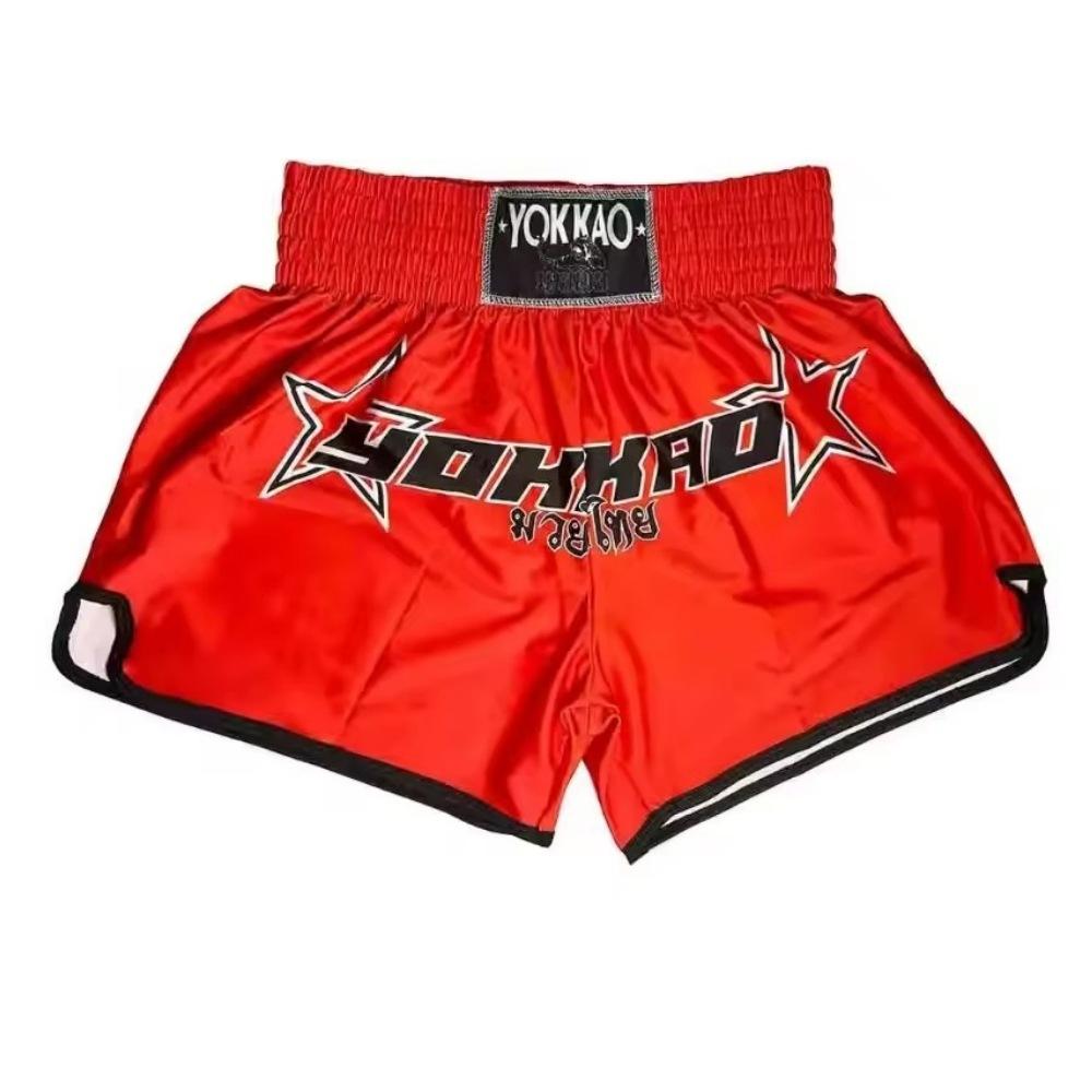 Sanda shorts Thai Muay Thai fighting shorts Boxing shorts Sports Sanda training pants YOKKAO fighting shorts XXS