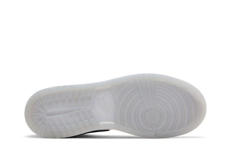 Jordan 1 Mid White Medium Cool Grey (GS)
