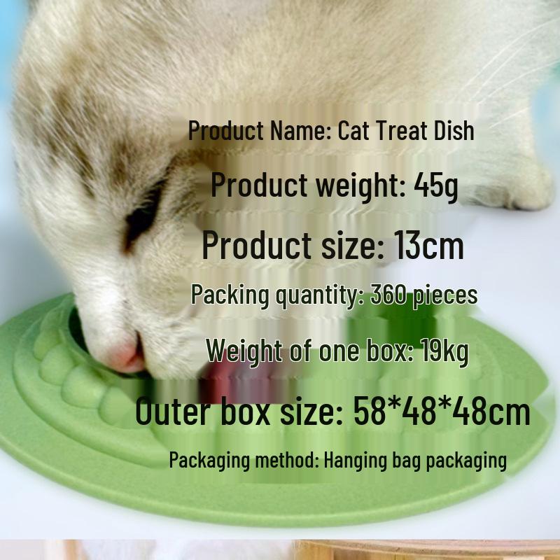 Cat Slow Feeder Mat: Liquid Food Bowl & Stick Dish for Pets