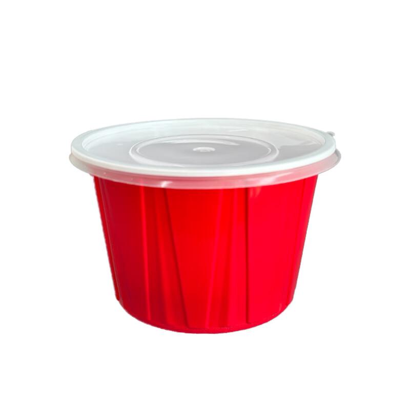 Fang Jia Jie 1000ml Disposable Round Takeaway Container with Lid