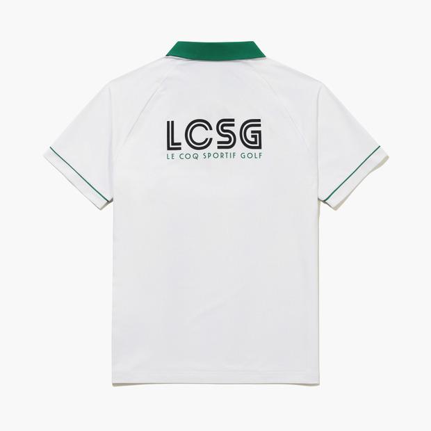 LECOQ GOLF Men'S Mesh Polo Shirt (Gq321Mts71)
