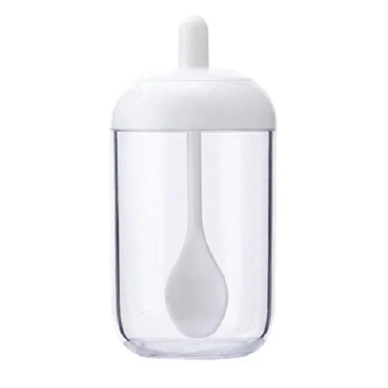 1 Pcs Seasoning Jar Plastic ContainerSeasoning Bottle Spice Organizer Outdoor Camping Seasonins Containers Kitchen Gadget Sets