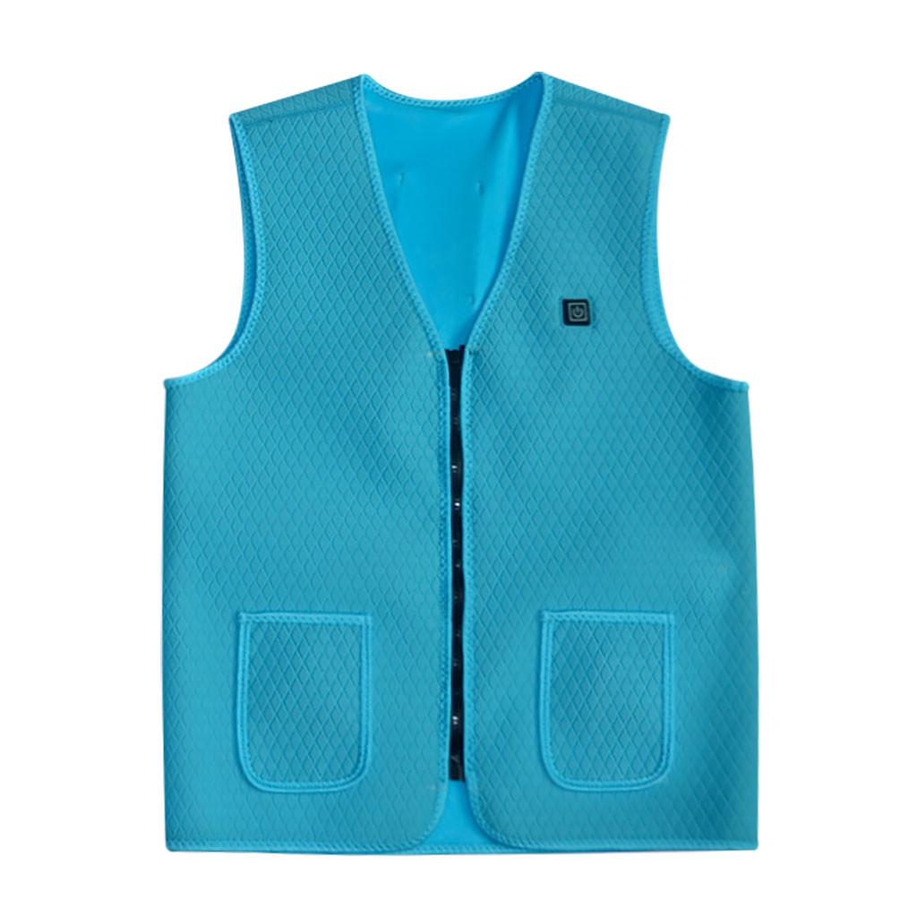 Herren und Damen Ärmellose Taschenweste mit Wollkapuze Winter Locker Weste