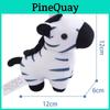 Plush Zebra Toy With Pp Cotton Filling For Children Kids Gift Or Backpack Decor