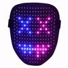 Halloween LED Mask Gesture Sensing Light Up Party Performance Prop