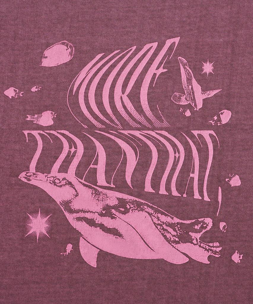 GAKKAI UNIONS More Than That Pigment Short Sleeve T-Shirt Phantom Pink