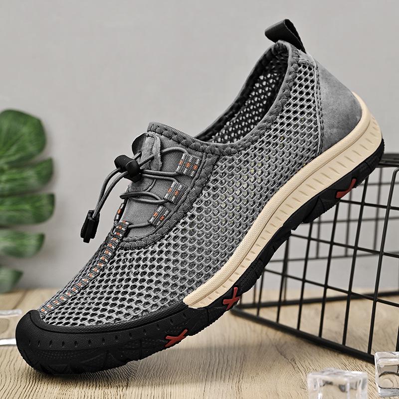 Große Atmungsaktive Mesh-Wanderschuhe für Herren - Sommer Outdoor Lässiger Stil 4748