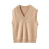 Women's V-Neck Cashmere Knit Vest - New for Autumn/Winter 2025