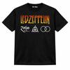 Led Zeppelin Classic Rock Shirt, Zoso Logo Tee Classic Rock Band Unisex S - 4XL