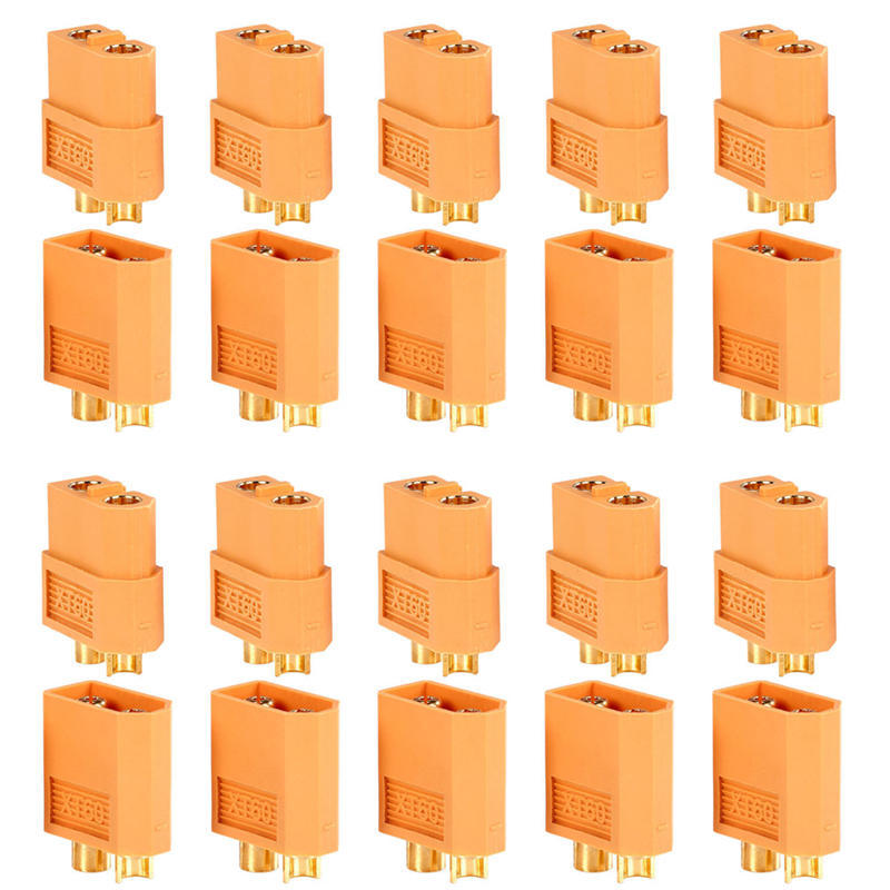 1/5/10Pairs Xt60 Male Female Bullet Connectors Plugs For Rc Lipo Battery