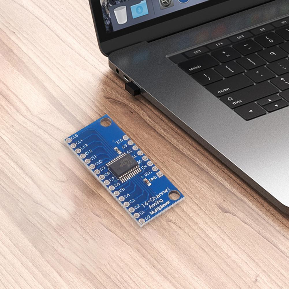 CD74HC4067 Analog-Digital-Multiplexer Gegenseitige Konvertierung Analog-Digital-MUX Breakout-Board CMOS 16-Kanal für elektronische Komponenten