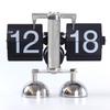 European Style Automatic Flip Desk Clock – Creative Small Mechanical Design for Living Room