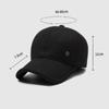 Autumn Winter Men's Ear Protection Cotton Cap Velvet Warm Baseball Cap Middle-aged And Elderly Outdoor Windproof Coldproof Cap