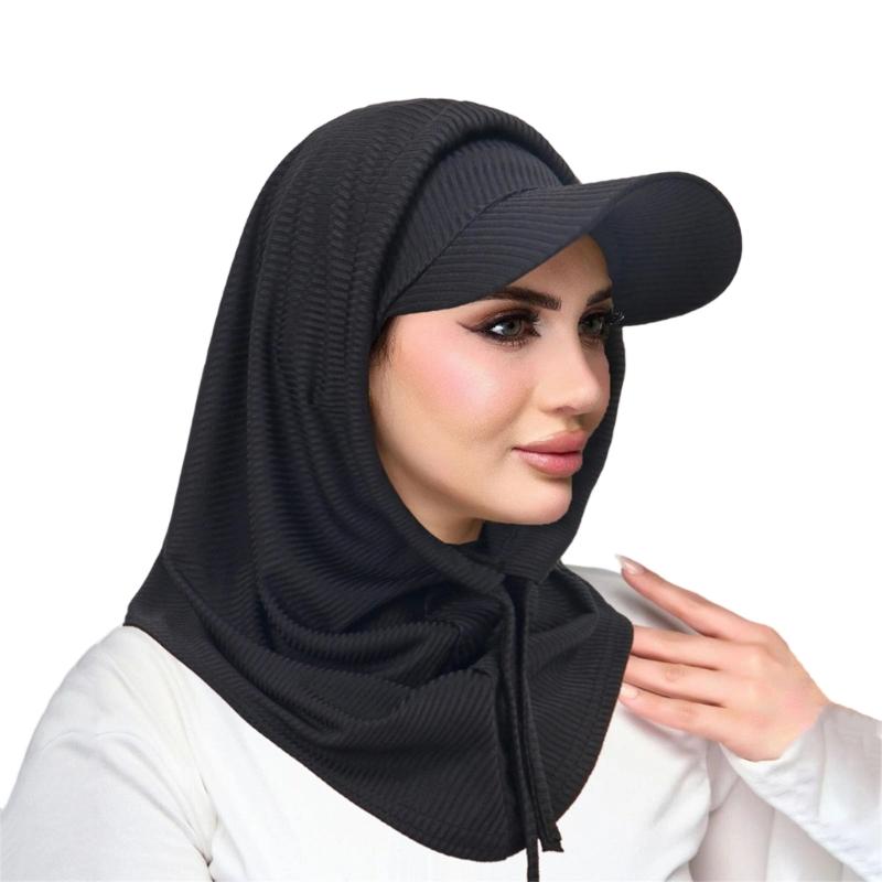 Protection Neck And Hat Set For Cycling Outdoor Sports With Breathable Polyester Fabric