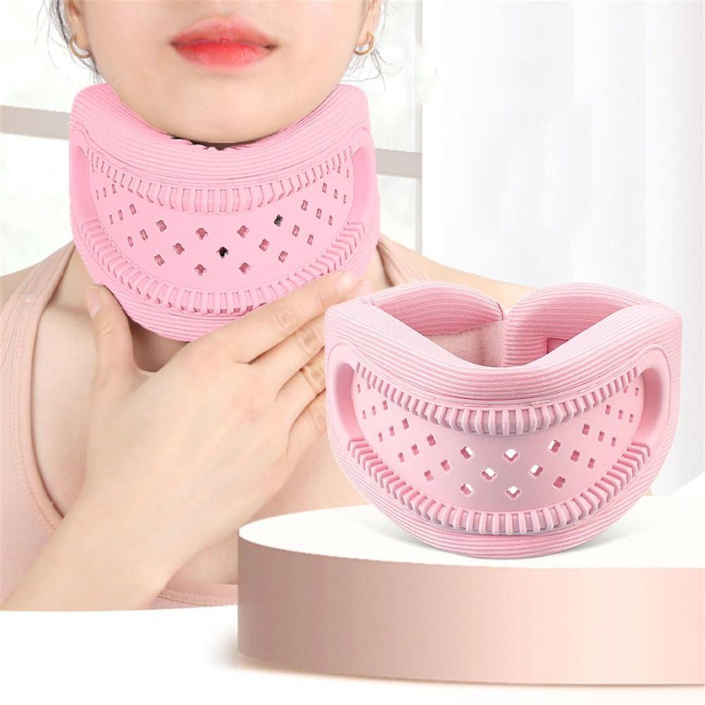 Soft Breathable Cervical Collar Ice Silk Neck Protectors  for People With Forward Neck