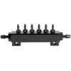 6 Port Vacuum Block   Manifold Kit Fuel Gas Wastegate   Boost