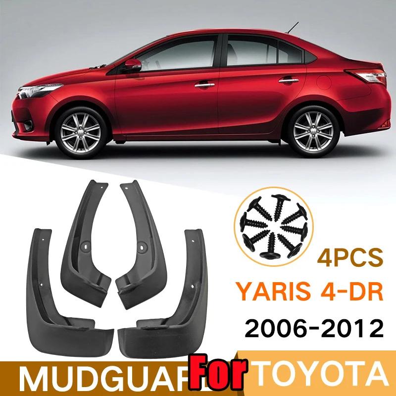Car Mud Flaps for Toyota Yaris Vitz 2006~2012 2014- Mudguard Splash Guards Fender Mudflaps Auto Accessories