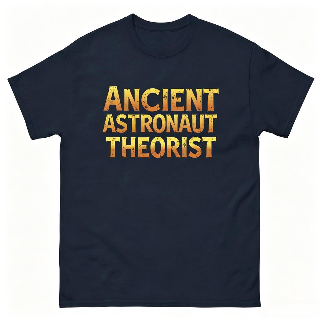Ancient Astronaut Theorist Tshirt Ufo Researcher Graphic Tee Conspiracy Theory Unisex Shirt Paranormal Investigator Gift