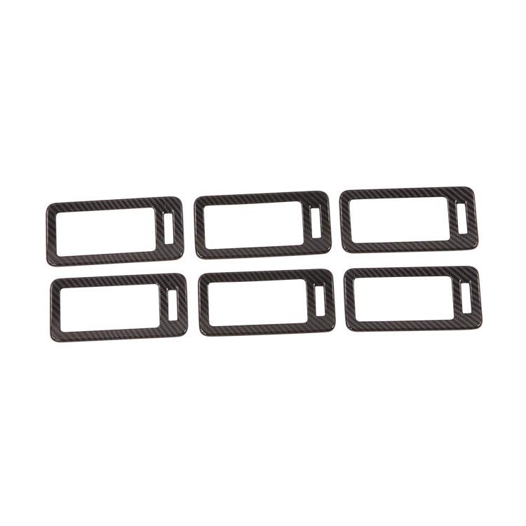 

H-1/Grand Starex Декор заднего воздуховода из черного углеволокна (2020) Yes