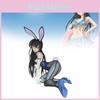 Adorable 1/6 Yui Gokoshikawa Bunny Girl Pvc Model Figure For Collectors
