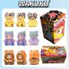 Novo Produto Autêntico Wakuku v1 Série Festa Fúria Caixa Cega Wokuku Boneca de Pelúcia Feita à Mão Presente Para Meninas Fofa Feita à Mão Feriado de Menina
