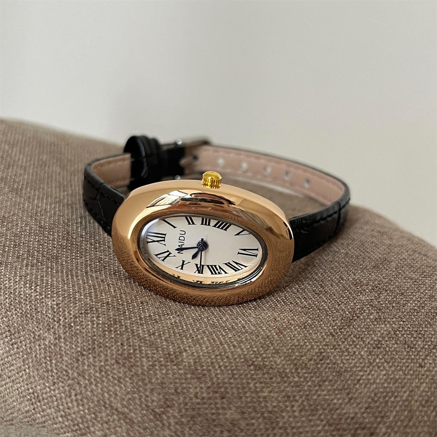 Light Luxury Women S Watch Bathtub Series Niche Medieval Exquisite Belt Quartz Watch