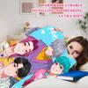 100*130cm Nap Blanket, Blanket, Flannel Sofa Cover Blanket