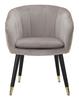 Parmchair Paris Grey Gold Cm 62X58X78