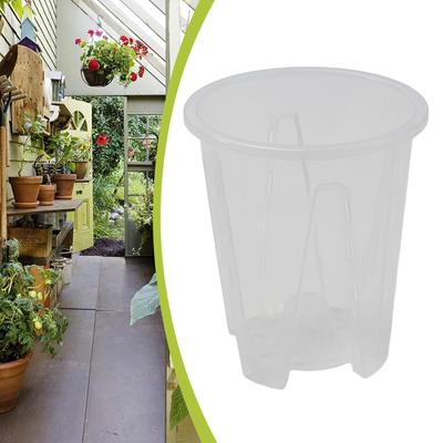 Clear Plastic Orchid Pots With Holes Transparent Flower Pot Succulents Plant